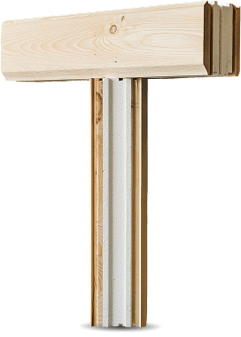Wooden structural beam